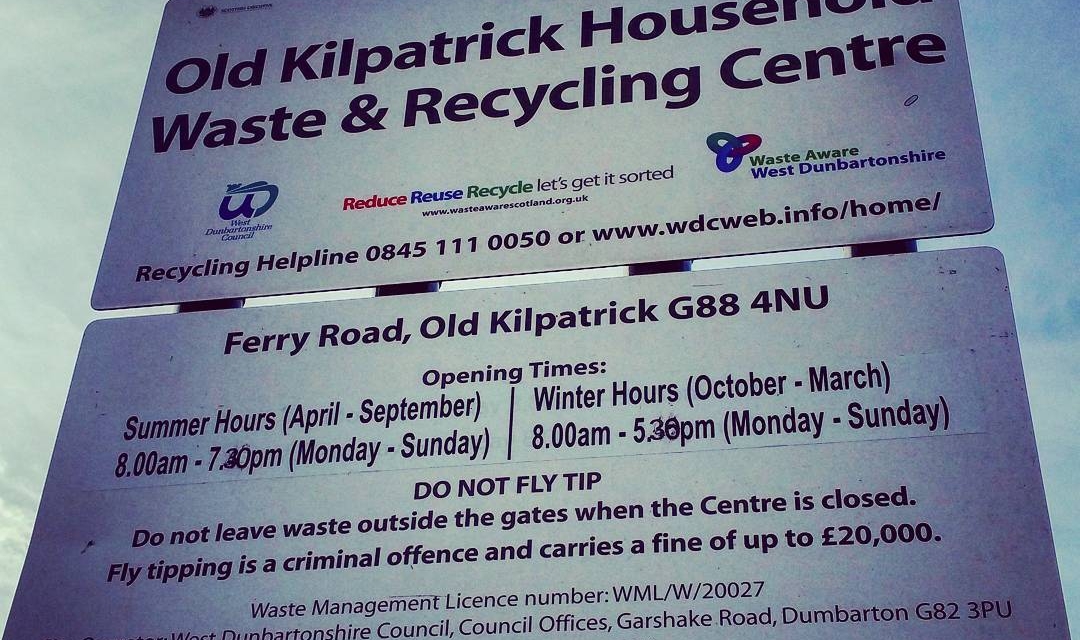 Would the Old Kilpatrick Recycling Centre be missed if it closed?