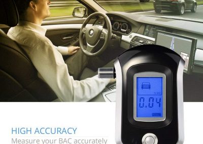 Digital Alcohol Breathalyser
